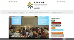 Desktop Screenshot of aiccef.it